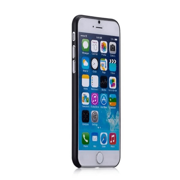 Mat sort Slimmed Cover til iPhone 6/6s Black