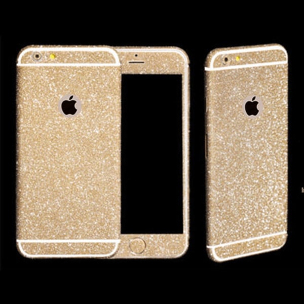 Kiiltävä puhelimen tarra - iPhone 6/6s Gold