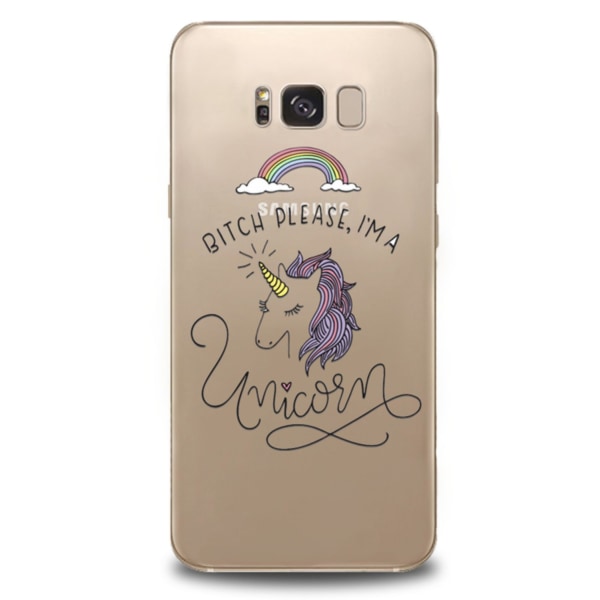 Jeg er en Unicorn Samsung Galaxy S8 Transparent