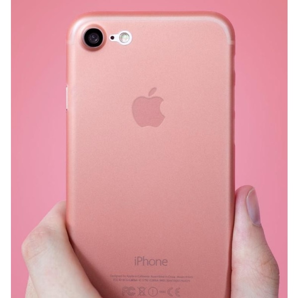 iPhone 7 | Supertunt Roséskal (0,3mm) Rosa