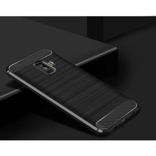Stilrent Karbonfiberskal till Samsung Galaxy S9 + Svart