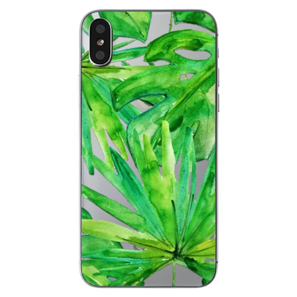 iPhone X / XS skal Jungle Vibes Transparent