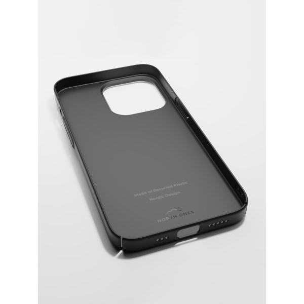 North Ones iPhone 12/12 Pro minimal case™ Polar Black Black