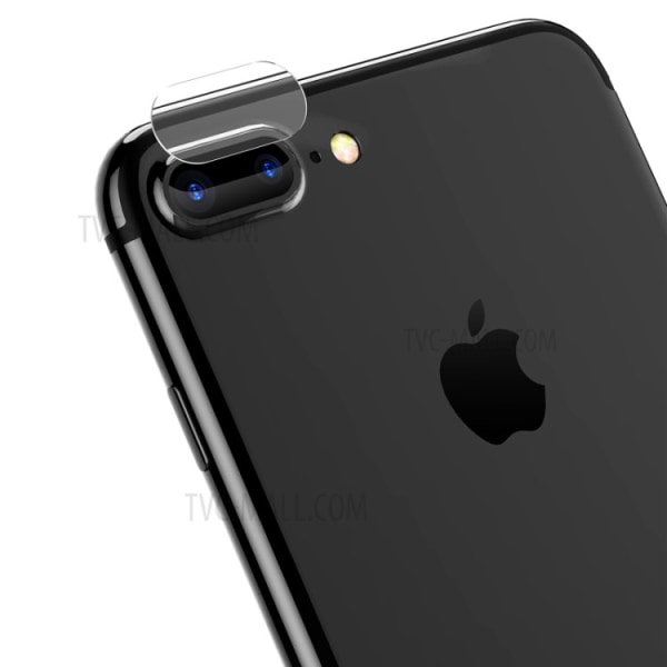 Dobbeltpakke - Kameralinsebeskytter til iPhone 8 Plus 0,15 mm Transparent