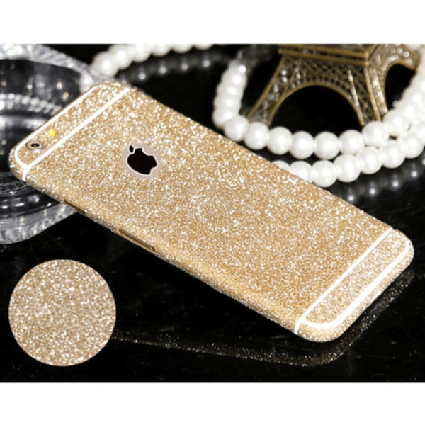 Kiiltävä puhelintarra - iPhone 6/6s Gold