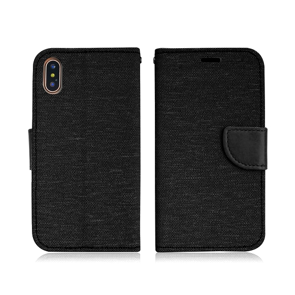 Lompakon cover iPhone XS Maxille! Black