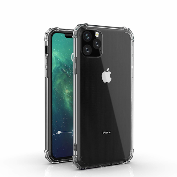 iPhone 11 Pro Max Mjukt Transparent Skal Transparent