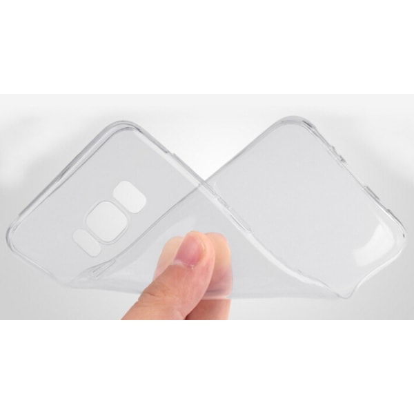 Gennemsigtigt etui til Samsung Galaxy S8! Transparent