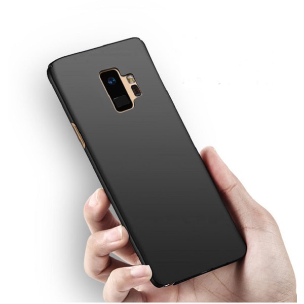 Musta minimalistinen case Samsung Galaxy S9:lle Black