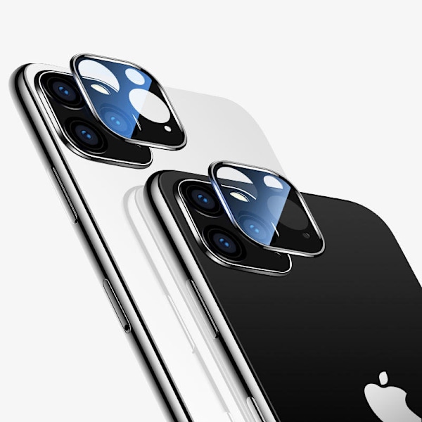 CRYSTAL GUARD IPHONE 11 PRO MAX KAMERALINSSKYDD HELSKYDD Svart