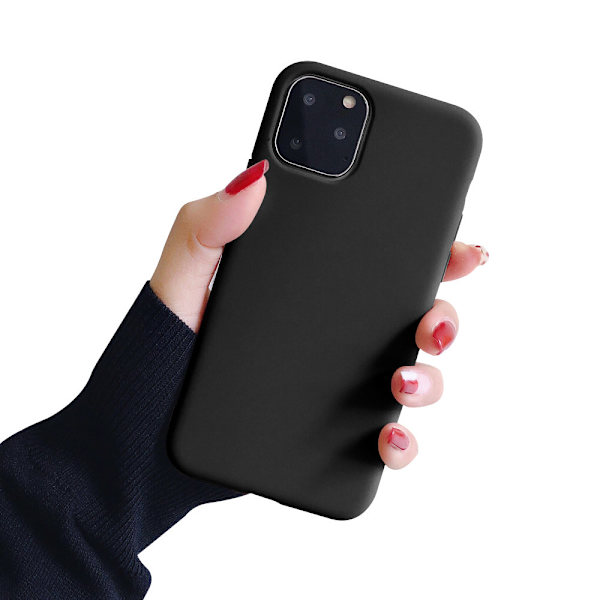 iPhone 11 skal Mjuk TPU Tunt Svart Svart