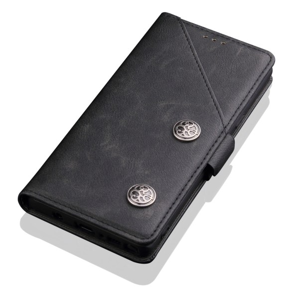 iPhone X/XS Exklusivt plånboksfodral Svart