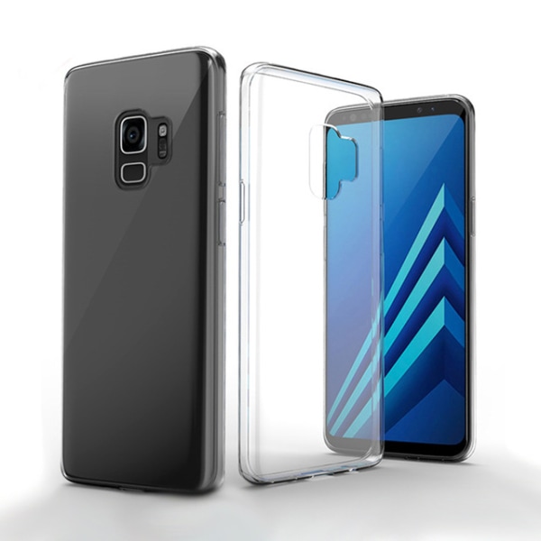 Pehmeä läpinäkyvä case Samsung Galaxy S9+:lle Transparent