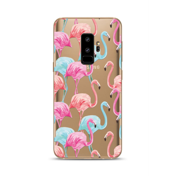 Samsung Galaxy S9+ Skal Flamingo TPU Transparent