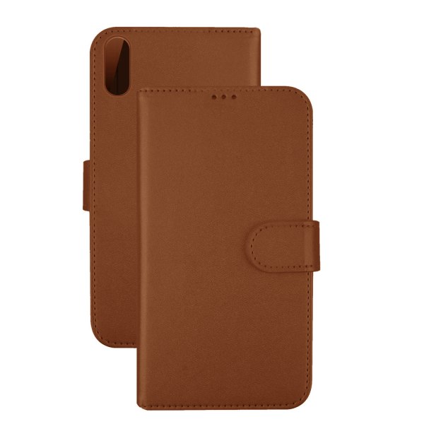 Slimmed Wallet Cover - iPhone XS Max! Brown