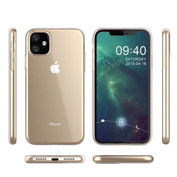 iPhone 11 Mjukt Transparent Skal Transparent