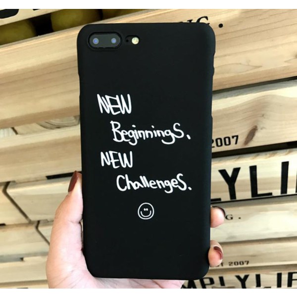 New Beginnings - Iphone 7 Svart