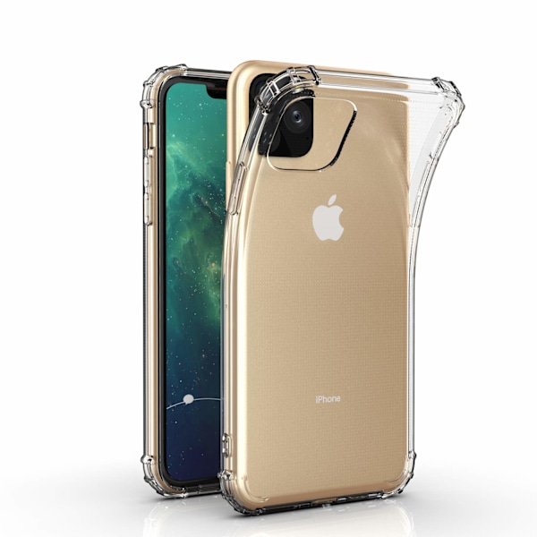 iPhone 11 Mjukt Genomskinligt Skal Extra Skyddande Transparent