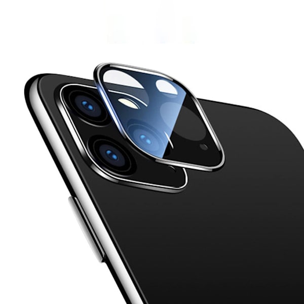 CRYSTAL GUARD IPHONE 11 PRO MAX KAMERALINSSKYDD HELSKYDD Svart