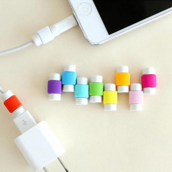 Sladdskyddare till Appleprodukter! Orange one size