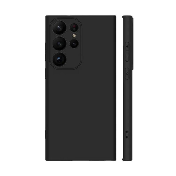 Samsung Galaxy S23 Ultra Case Pehmeä Musta ohut Black
