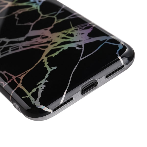 Metallinen marmori - iPhone X / XS Black