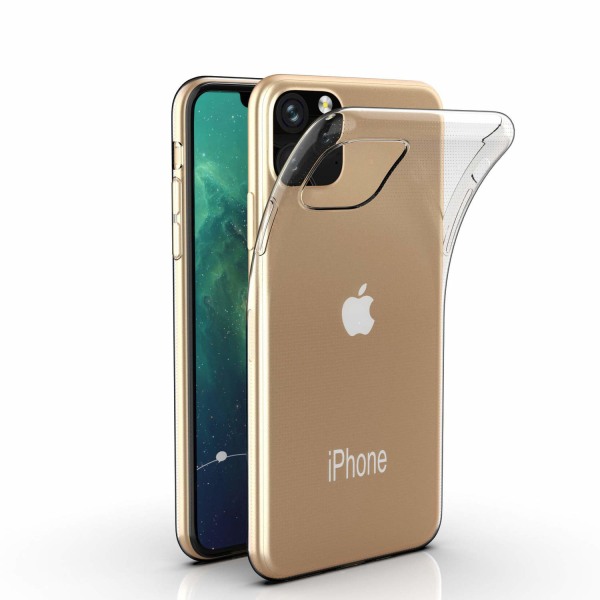 iPhone 11 Pro Max Genomskinligt  Mjukt Skal Transparent