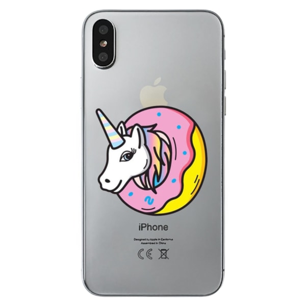 iPhone X/XS Skal Unicorn TPU Transparent