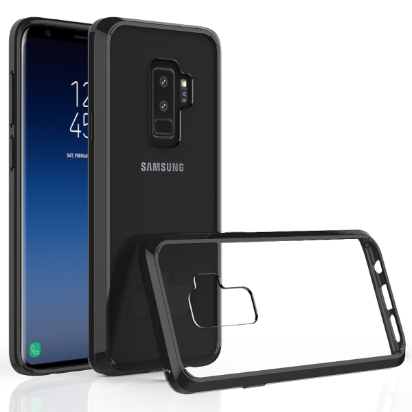 Samsung Galaxy S9 + Skyddande Mobilskal med bra Grepp Transparent