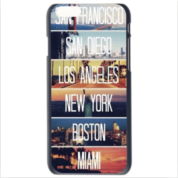 iPhone 6/ 6s skal Leave the world behind you multifärg