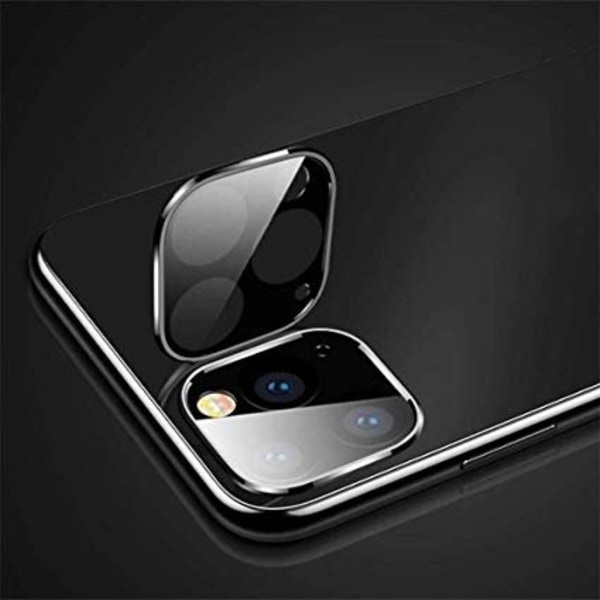 CRYSTAL GUARD IPHONE 11 PRO MAX KAMERALINSSKYDD HELSKYDD Svart