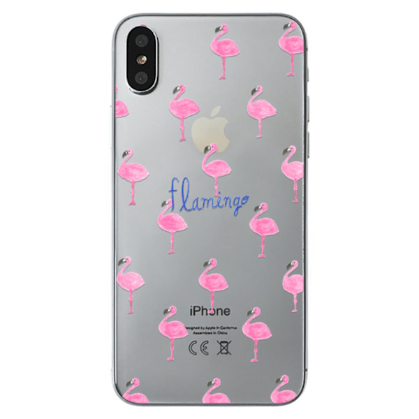 Flamingo - Iphone X / XS Transparent