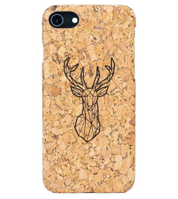 Mobilskal Kork iPhone 7/8 / SE Beige