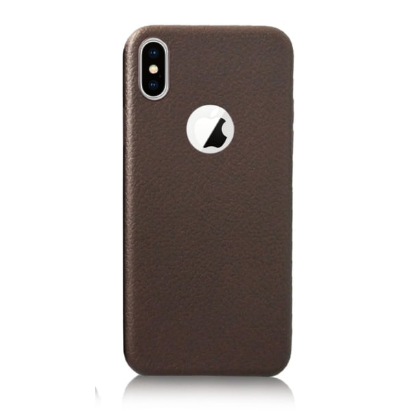 Nahkainen phone case - iPhone X/XS Brown