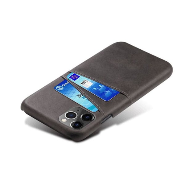 iPhone 14 Pro Vegan nahkakotelo korttipaikoilla Black