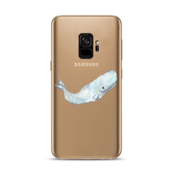 Samsung Galaxy S9 Skal Mjukt, Genomskinligt med Söt Val Transparent