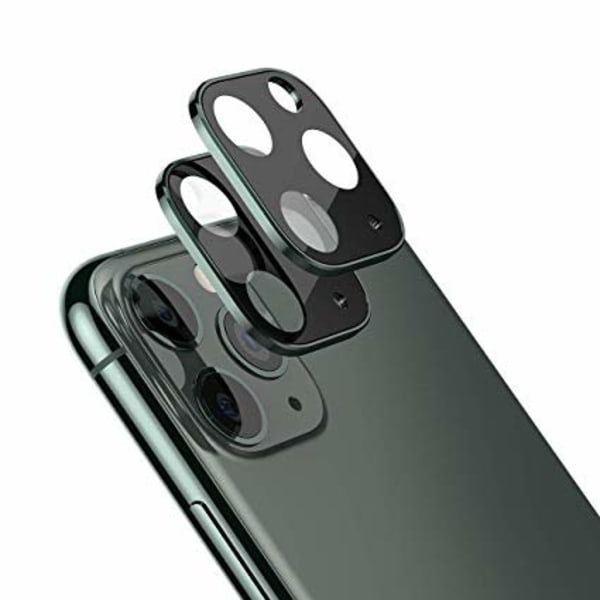 CRYSTAL GUARD IPHONE 11 PRO MAX KAMERALINSSKYDD HELSKYDD Svart