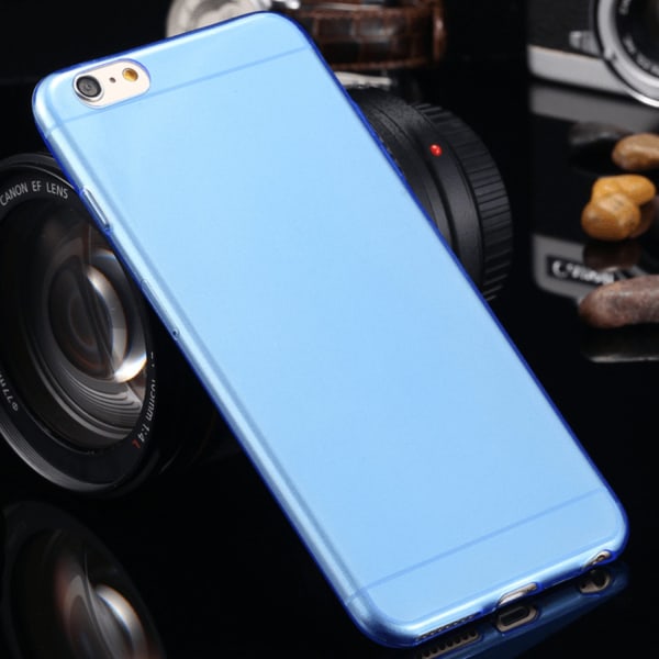 Blue frost iPhone 6/6s - 0,4mm - DU FÅR TO Blue