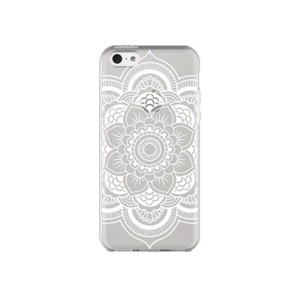 Hvid mandala - iPhone 6/6s Transparent
