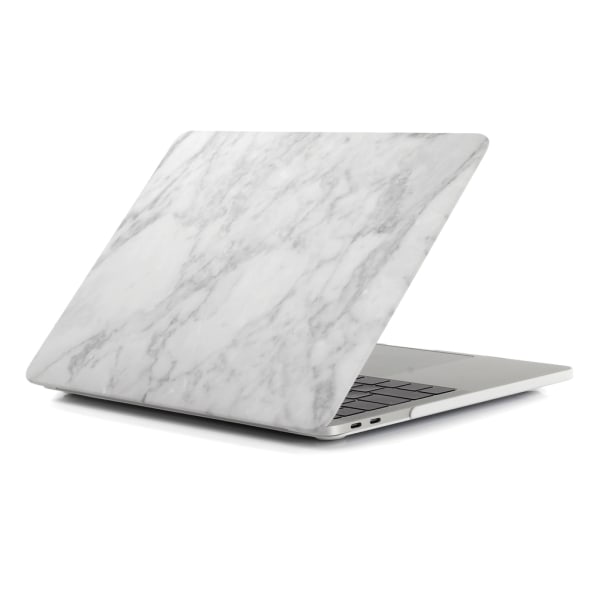 HardCase Marble - Macbook Pro 13 tommer 2016-2019 White