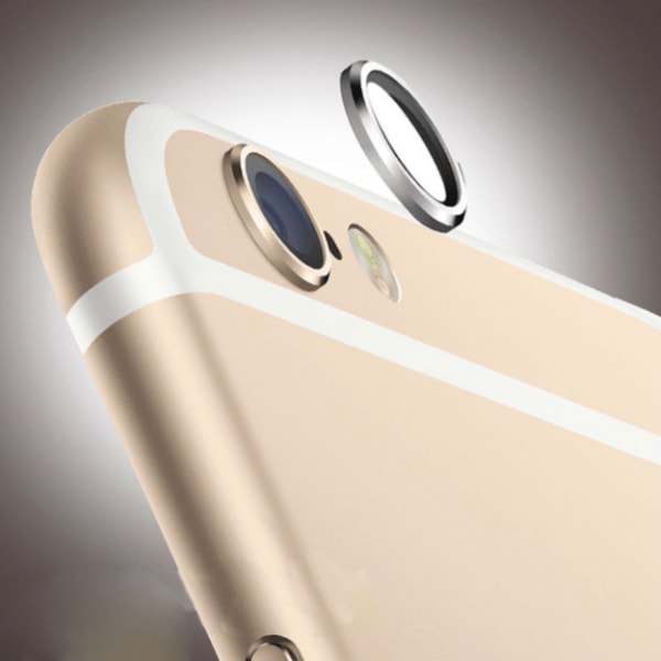 iPhone 6/6s Färgglatt Linsskydd! Guld