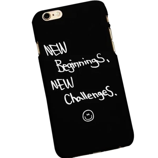 New Beginnings - iPhone 7/8 / SE Svart