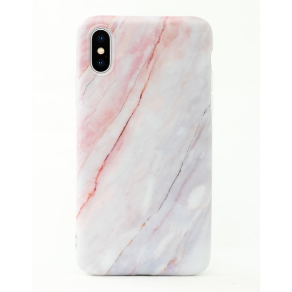 iPhone XS Max | Case , vaaleanpunainen ja sininen marmorikotelo Multicolor
