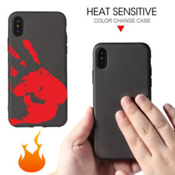 iPhone XS Max Värmekänsligt skal Svart