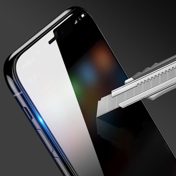 iPhone 11 PRO | Karkaistu lasi, reunasta reunaan Transparent