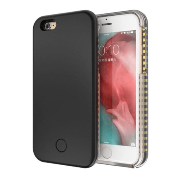Selfie-valo - iPhone 6 ja 6s Black