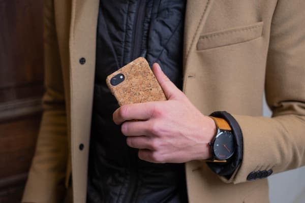 iPhone XS Max Mobilskal Kork Beige