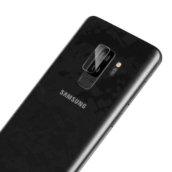 Dobbeltpakke - Kameralinsebeskytter til Samsung S9+ 0,15 mm Transparent