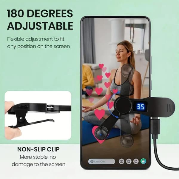 Automatic clicker for smartphone, screen clicker for phone, fast click simulation, continuous finger clicking for Tiktok, live broadcasts and more