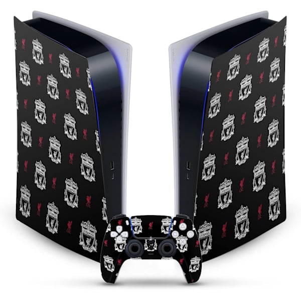 Jalkapalloseura Abstrakti Sivellin Taide Vinyyli Etulevy Peli Iho Tarra Yhteensopiva PlayStation 5 PS5 Digitaalinen Edition Konsoli&DualSense Ohjain10